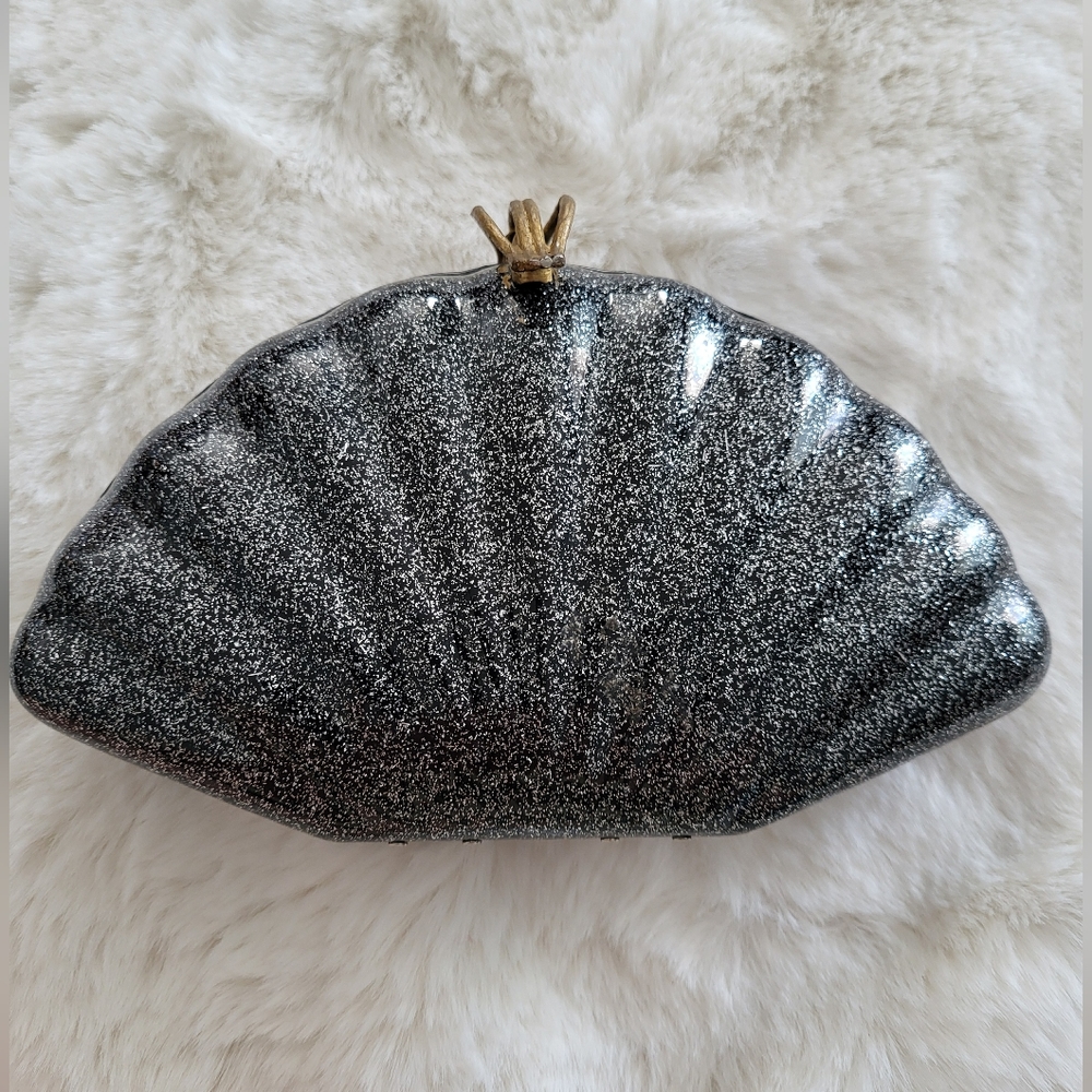"Glitter Glam" 1960s Shell Bag